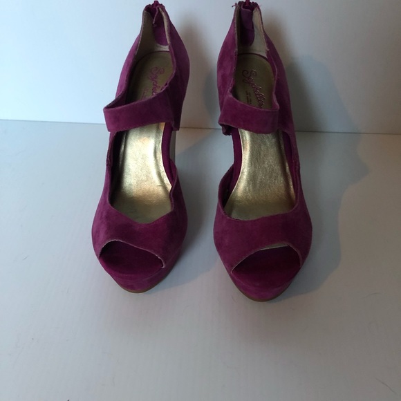 Pink platform shoes - Picture 2 of 5